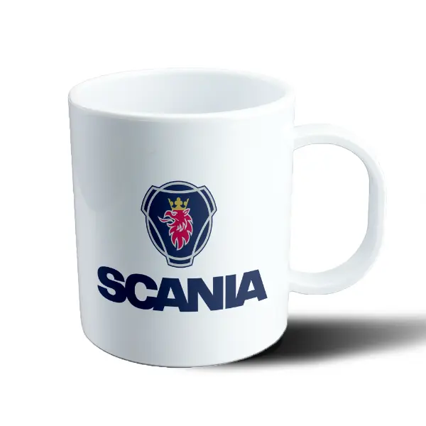 Taza de Plástico Scania Escudo con Grifo y Logo