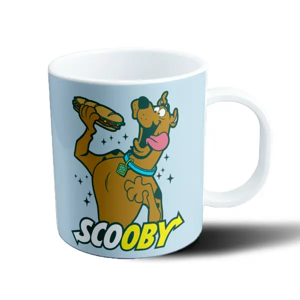 Taza de Plástico Scooby Doo Scooby con Sándwich