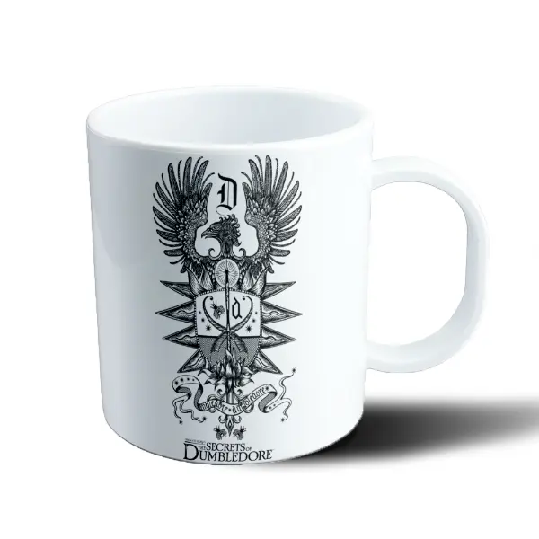Taza de Plástico Secretos de Dumbledore Escudo Fénix