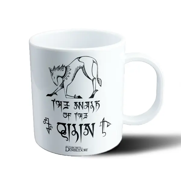 Taza de Plástico Secretos de Dumbledore Qilin
