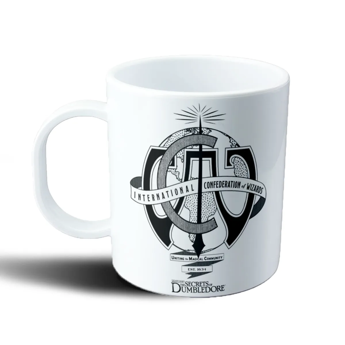 Taza de Plástico Secretos de Dumbledore Confederación Internacional de Magos - vista 2