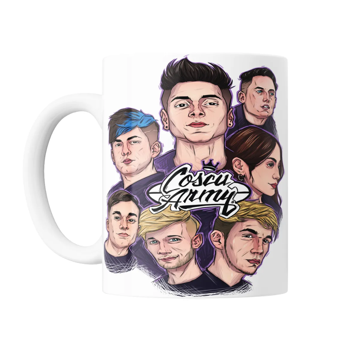 Taza de Cerámica Coscu Army Equipo Streamers - vista 2