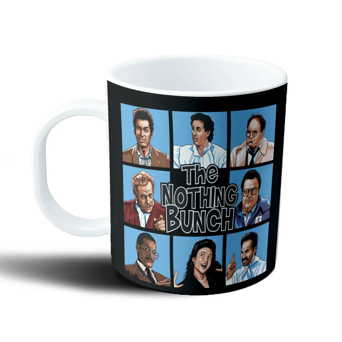 Taza de Plástico Seinfeld The Nothing Bunch Kramer Jerry George Elaine - vista 2