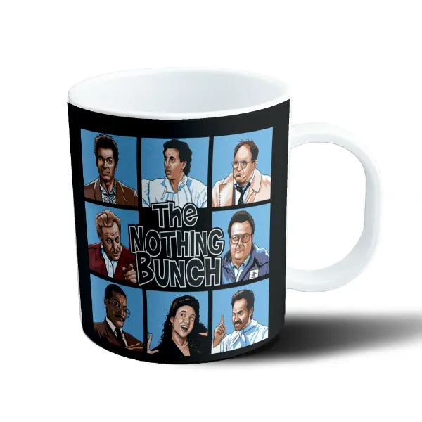 Taza de Plástico Seinfeld The Nothing Bunch Kramer Jerry George Elaine