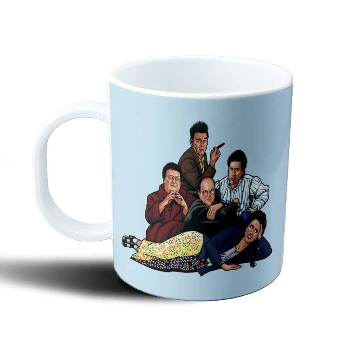 Taza de Plástico Seinfeld Kramer, Jerry, George y Elaine - vista 2