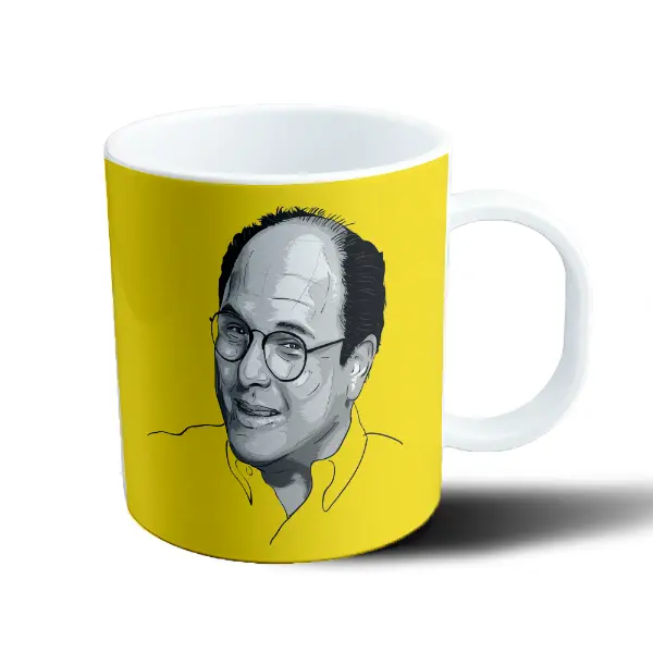 Taza de Plástico Seinfeld George Costanza Retrato