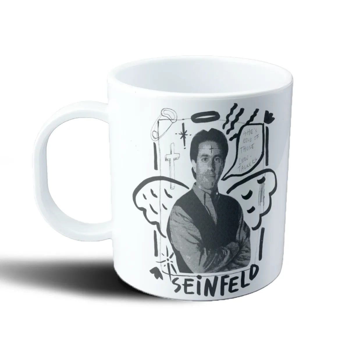 Taza de Plástico Seinfeld Jerry Brazos Cruzados - vista 2