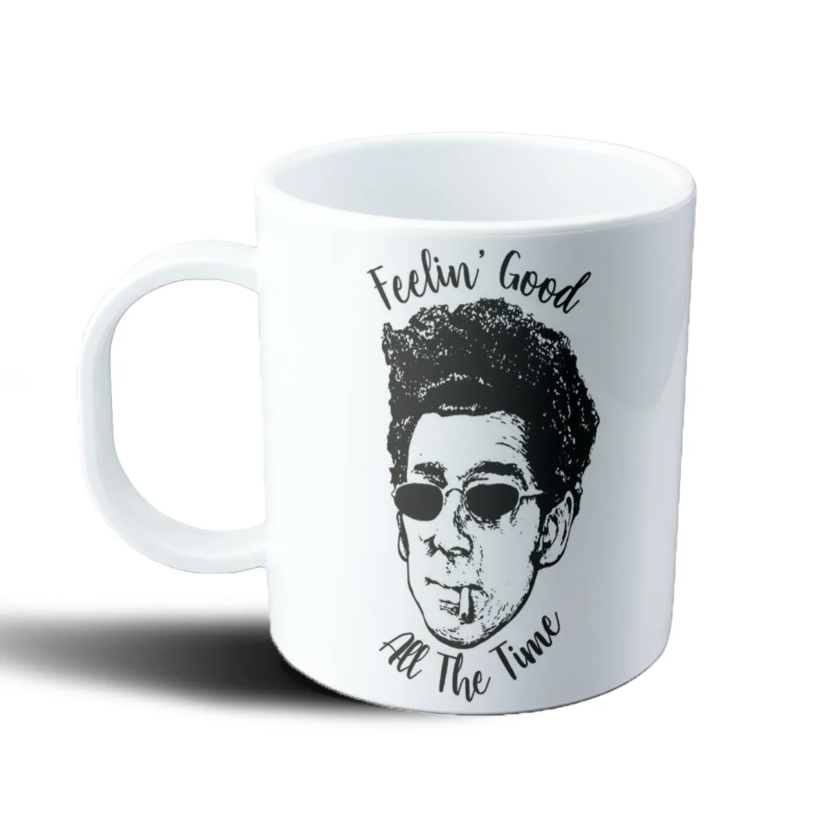 Taza de Plástico Seinfeld Kramer Feelin' Good All The Time - vista 2