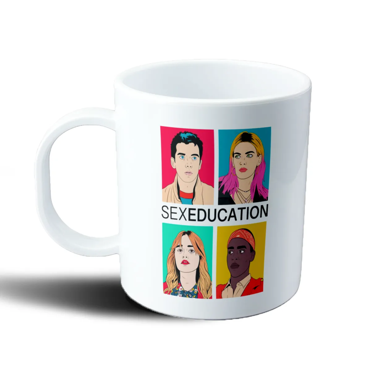 Taza de Plástico Sex Education Pop Art Personajes - vista 2