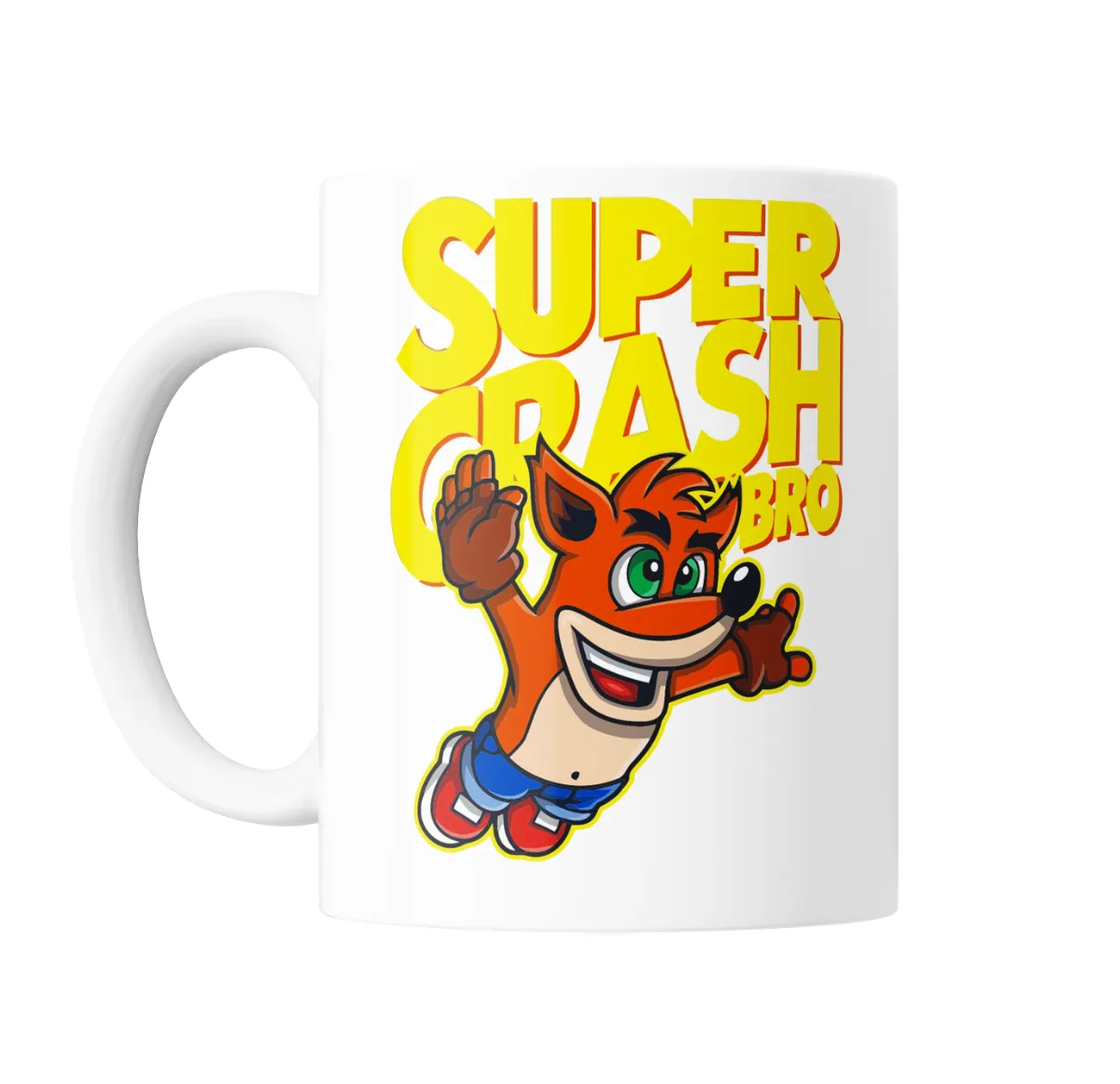 Taza de Cerámica Crash Bandicoot Super Crash Bro - vista 2