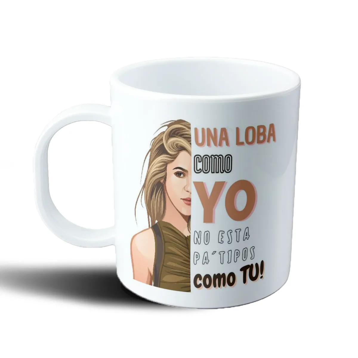 Taza de Plástico Shakira Una Loba Como Yo - vista 2