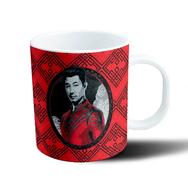 Taza de Plástico Shang-Chi Retrato Rojo