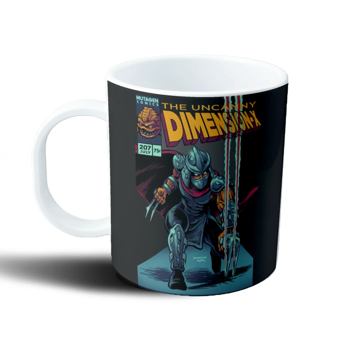 Taza de Plástico Shredder Tortugas Ninja The Uncanny Dimension-X - vista 2