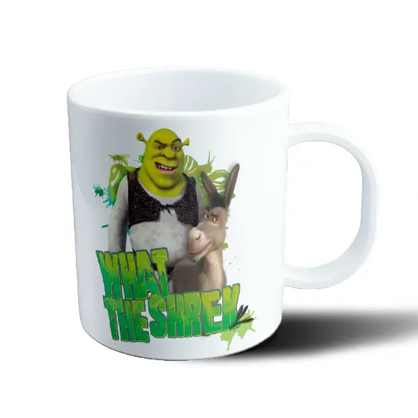Taza de Plástico Shrek What The Shrek