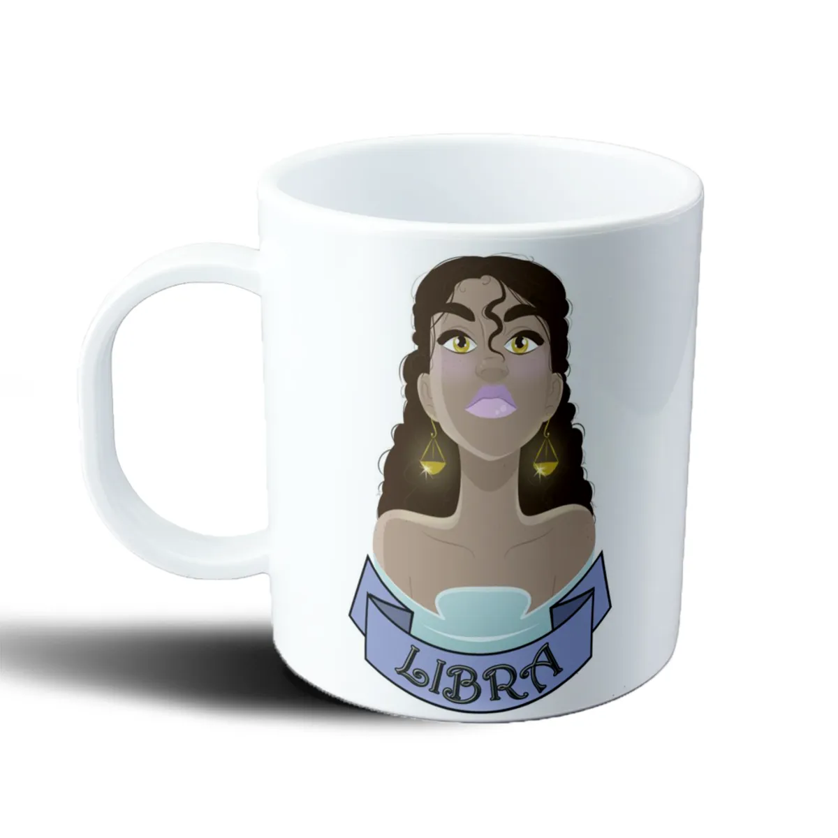 Taza de Plástico Signos Zodiacales Libra - vista 2