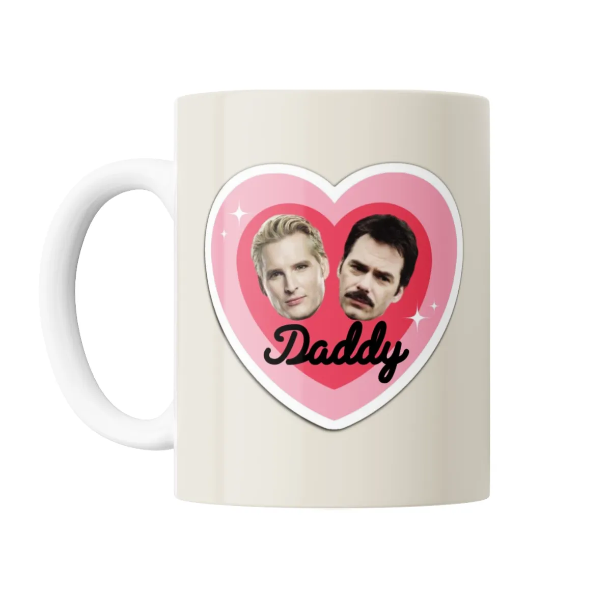 Taza de Cerámica Crepusculo Daddy Corazón Dos Caras - vista 2