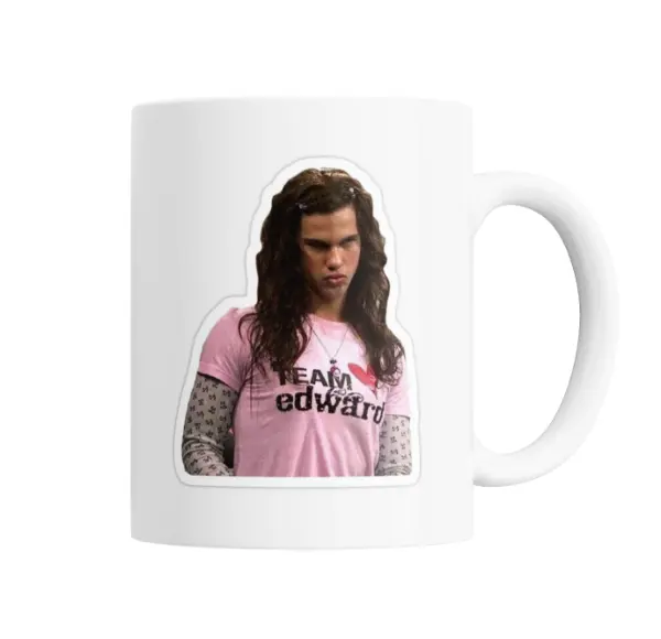 Taza de Cerámica Crepúsculo Team Edward Meme