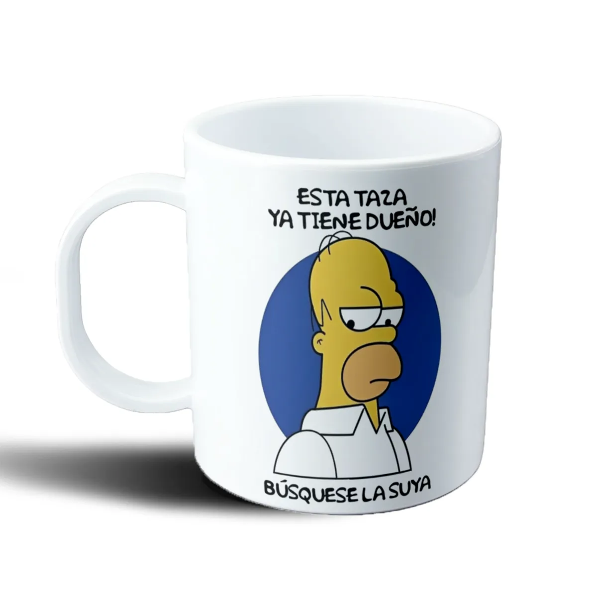 Taza de Plástico Los Simpson Homer Esta Taza Ya Tiene Dueño - vista 2