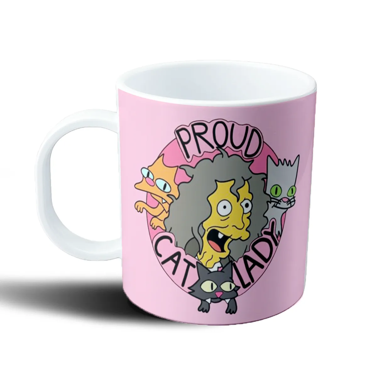 Taza de Plástico Los Simpson Proud Cat Lady - vista 2