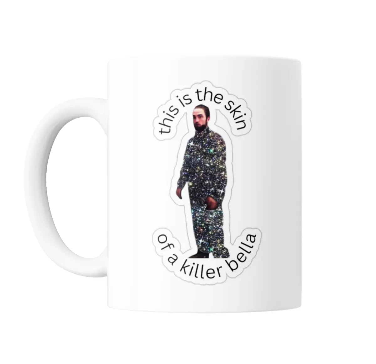 Taza de Cerámica Crepusculo Killer Bella Meme Galaxia - vista 2