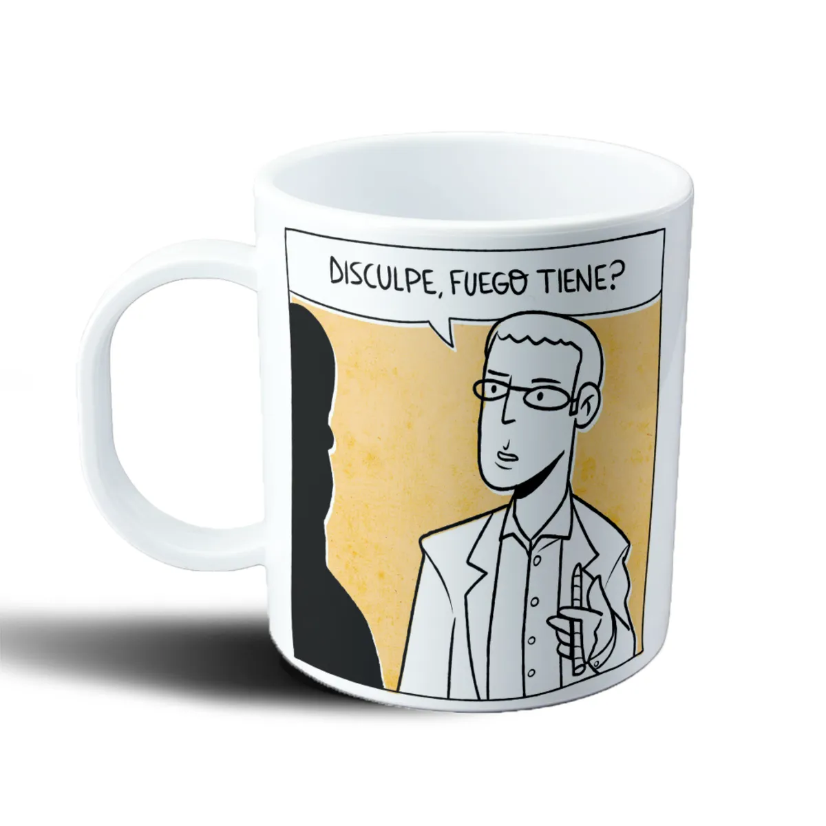 Taza de Plástico Los Simuladores Disculpe Fuego Tiene - vista 2