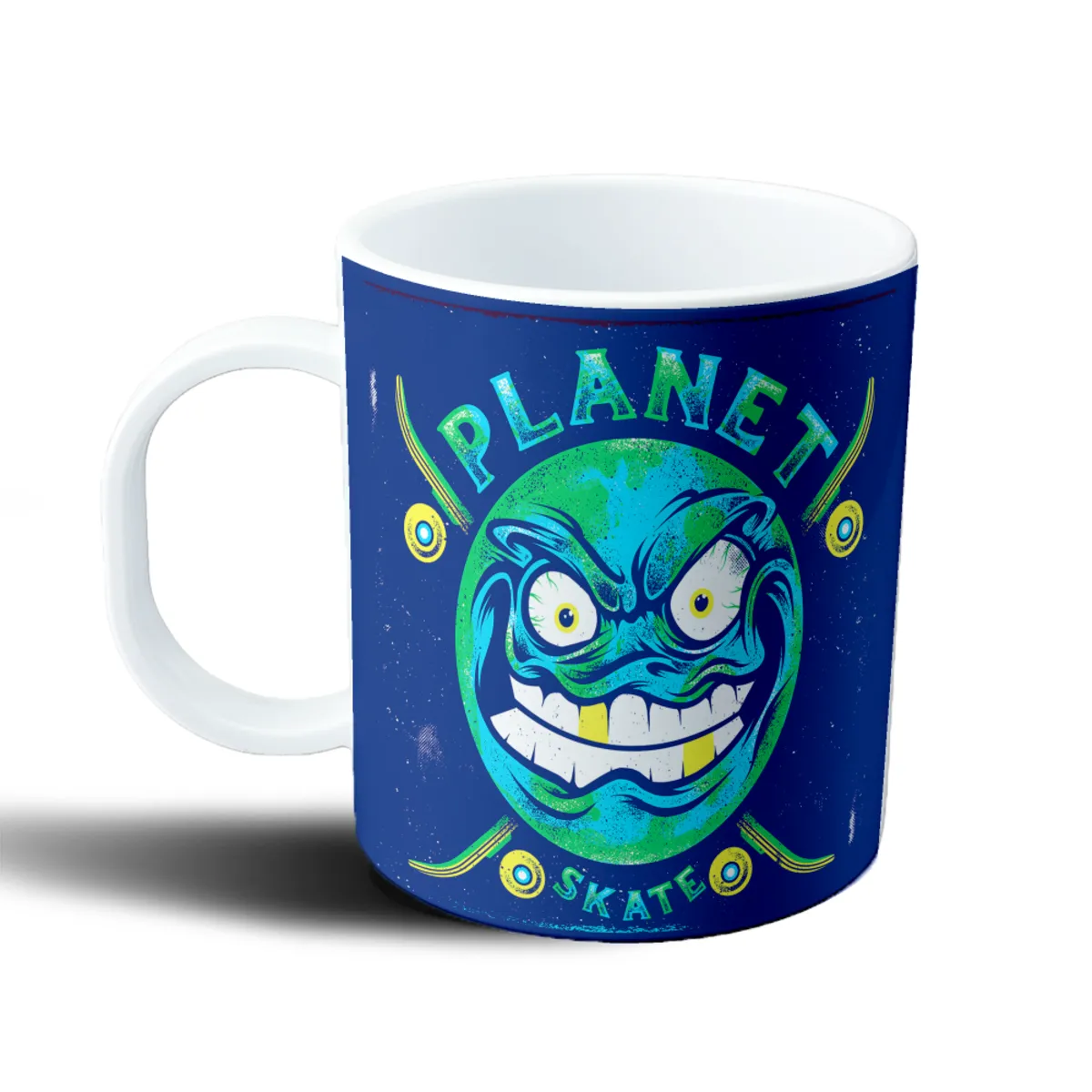 Taza de Plástico Planet Skate Cara Enojada - vista 2
