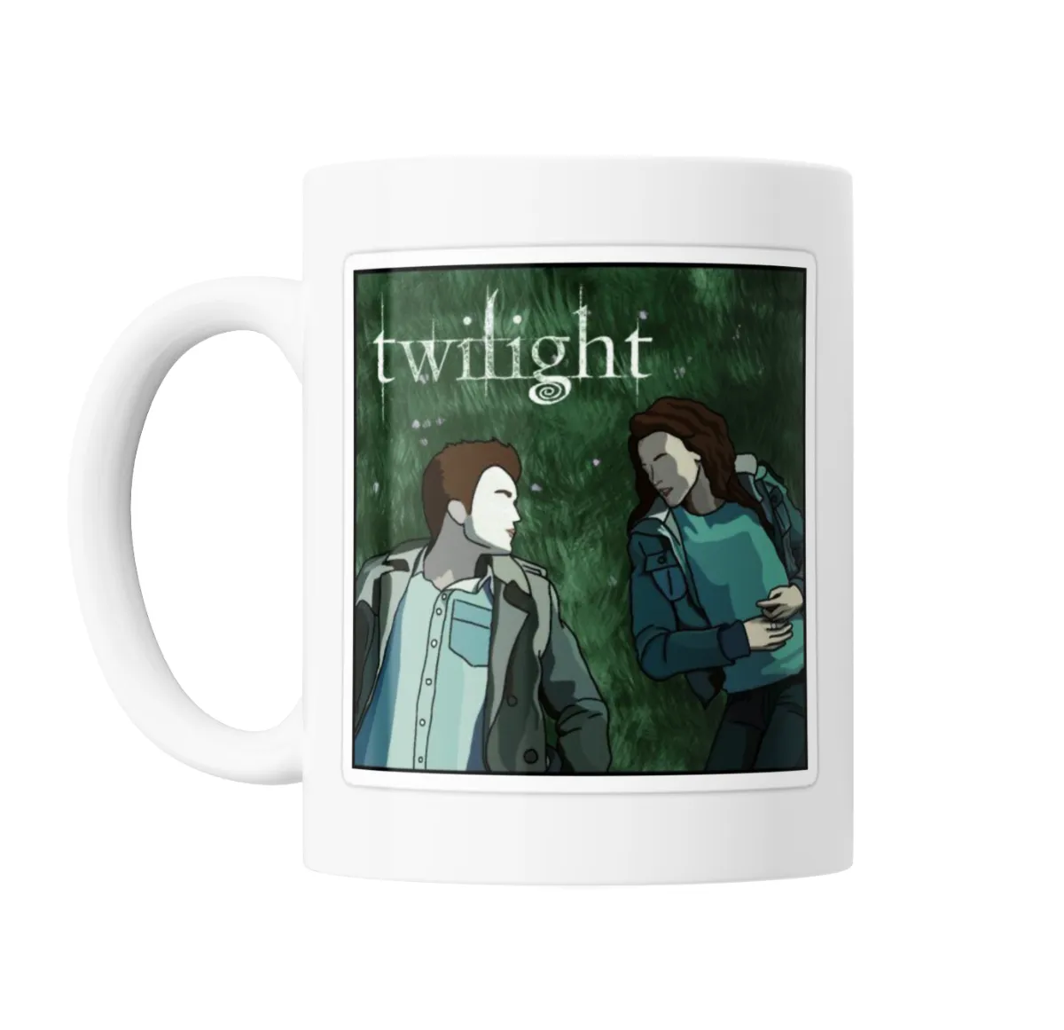 Taza de Cerámica Crepusculo Edward y Bella - vista 2