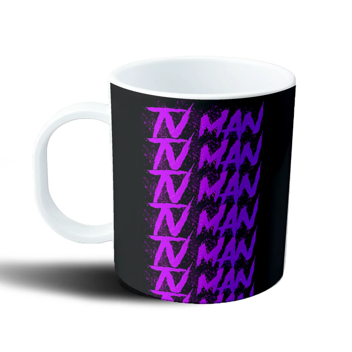 Taza de Plástico Skibidi Toilet TV Man - vista 2