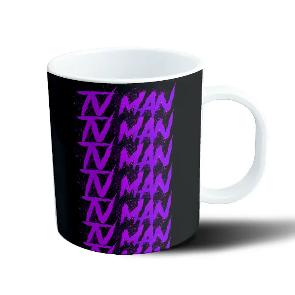 Taza de Plástico Skibidi Toilet TV Man
