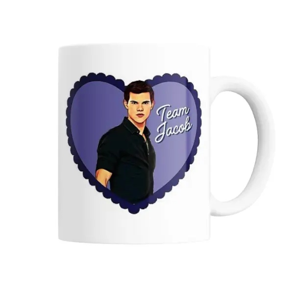 Taza de Cerámica Crepusculo Team Jacob