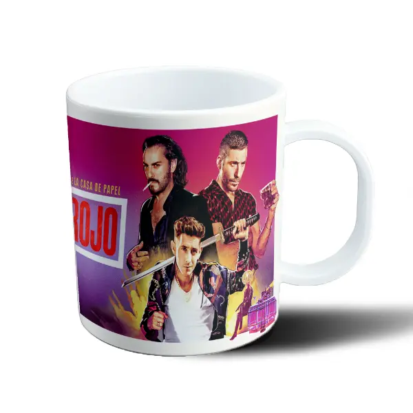 Taza de Plástico Sky Rojo Chicas Armadas y Cócteles
