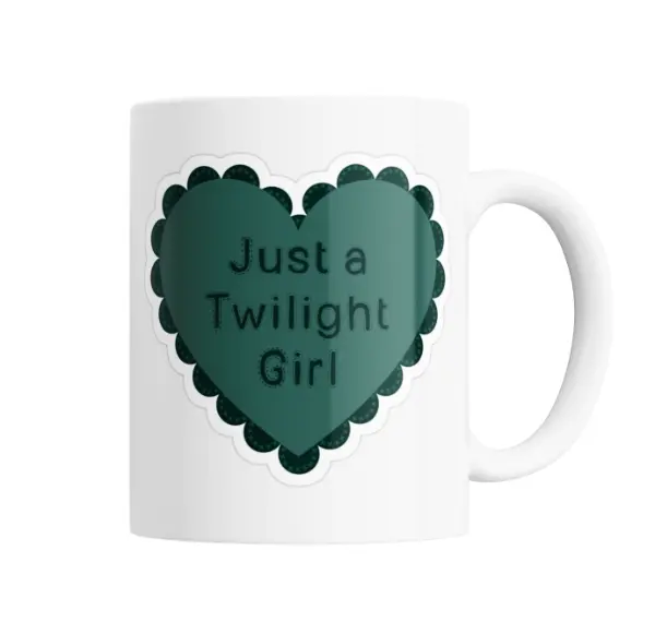 Taza de Cerámica Crepúsculo Just a Twilight Girl