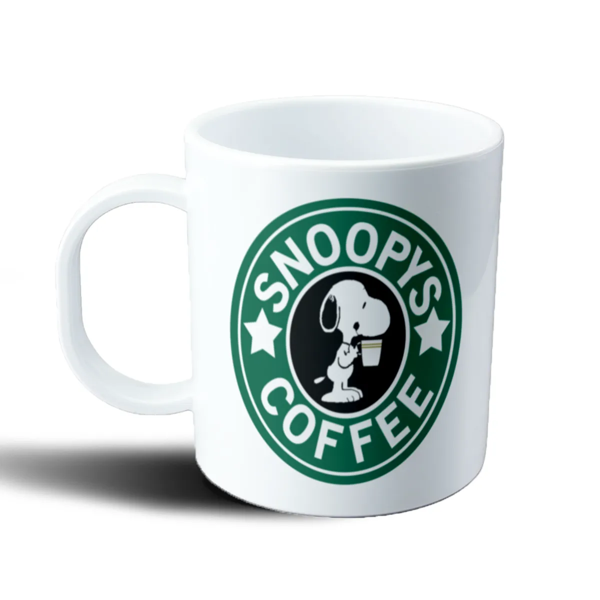 Taza de Plástico Snoopy Coffee Starbucks Parodia - vista 2