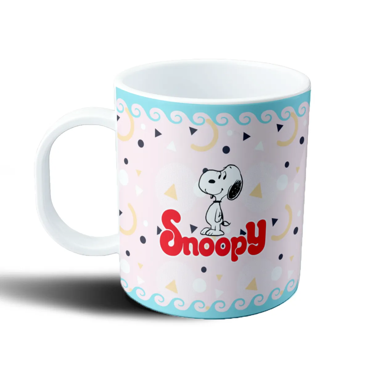 Taza de Plástico Snoopy Surfista Olas Tropicales - vista 2