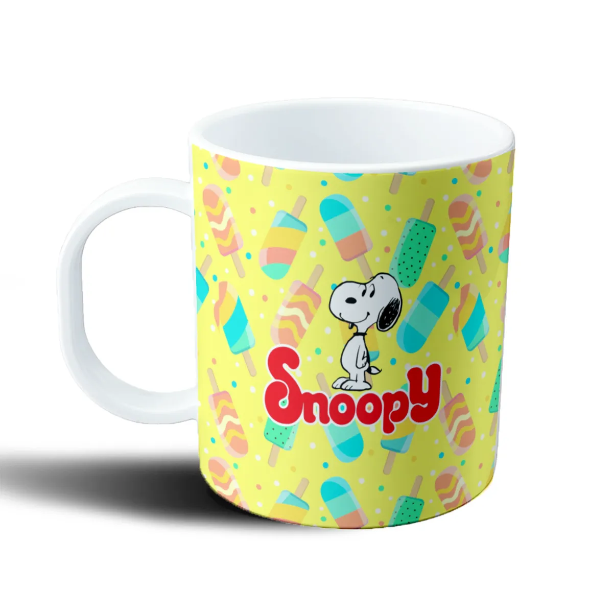 Taza de Plástico Snoopy Relajado en Flotador de Verano - vista 2