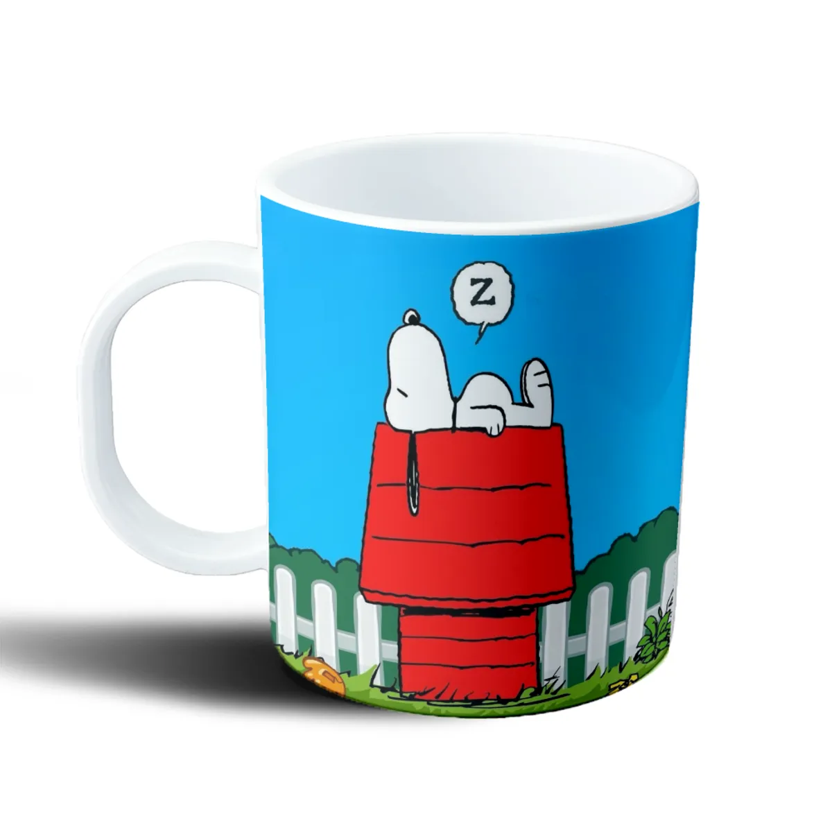 Taza de Plástico Snoopy Durmiendo en su Casucha - vista 2