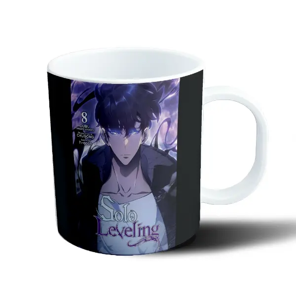 Taza de Plástico Solo Leveling Sung Jin-Woo Volumen 8