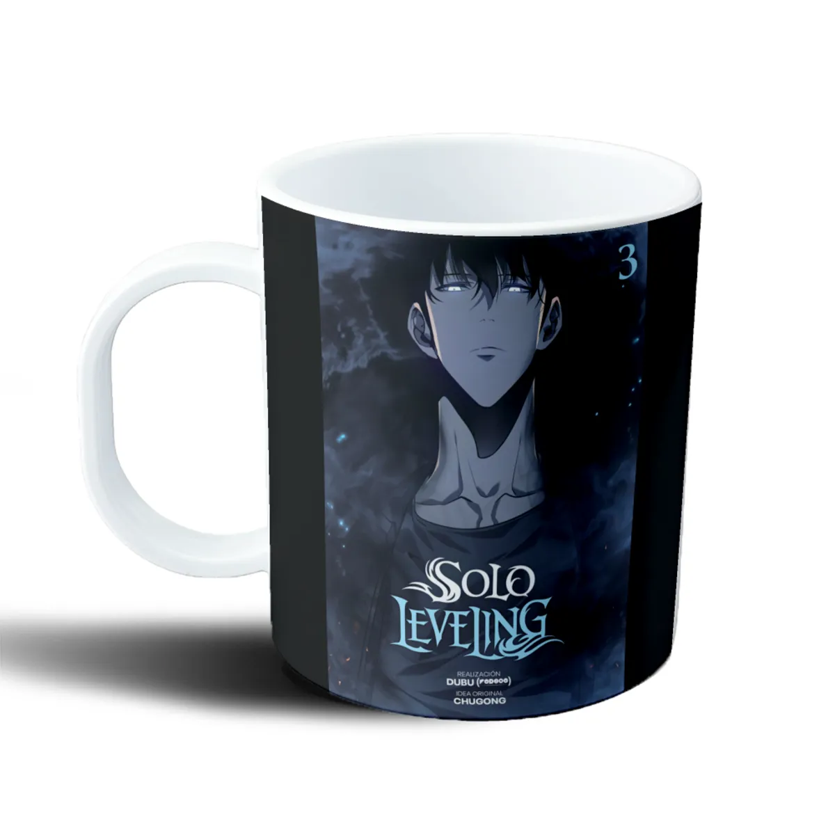Taza de Plástico Solo Leveling Sung Jin-Woo Portada Vol 3 - vista 2