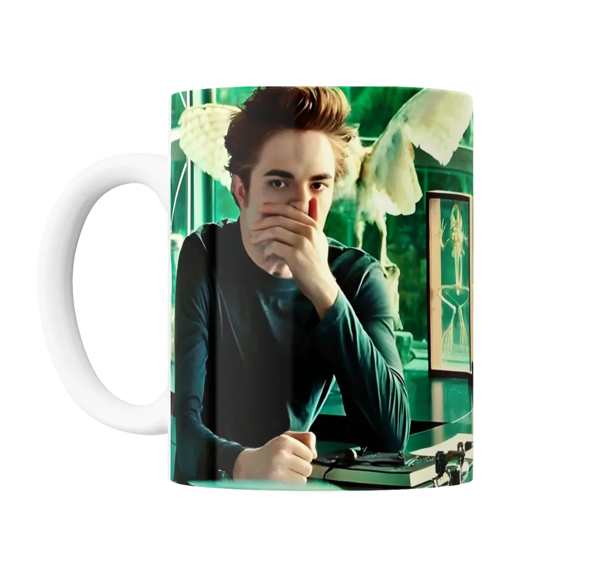 Taza de Cerámica Crepúsculo Meme Edward - vista 2