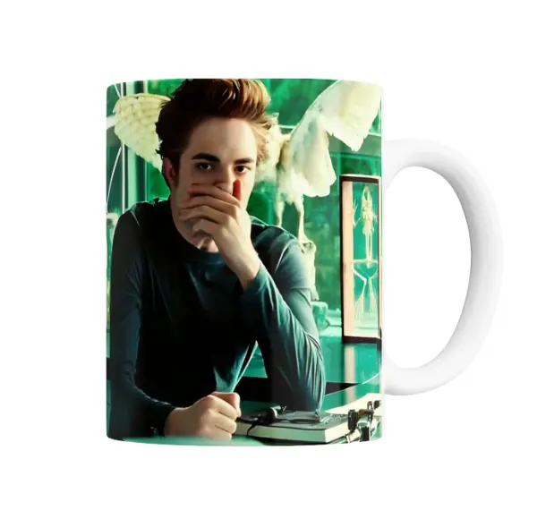 Taza de Cerámica Crepúsculo Meme Edward