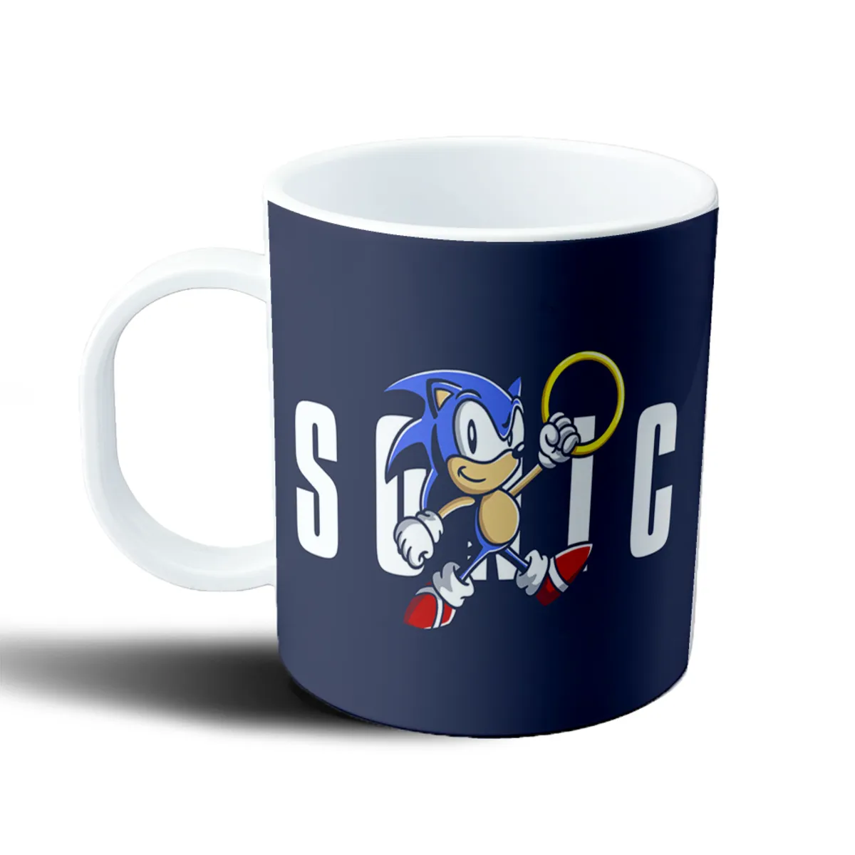 Taza de Plástico Sonic Clásico con Anillo - vista 2