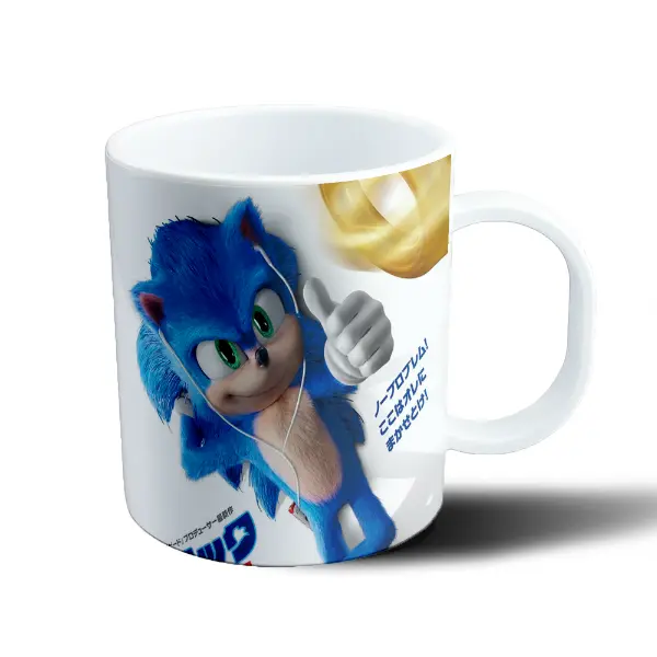 Taza de Plástico Sonic the Hedgehog Pulgar Arriba