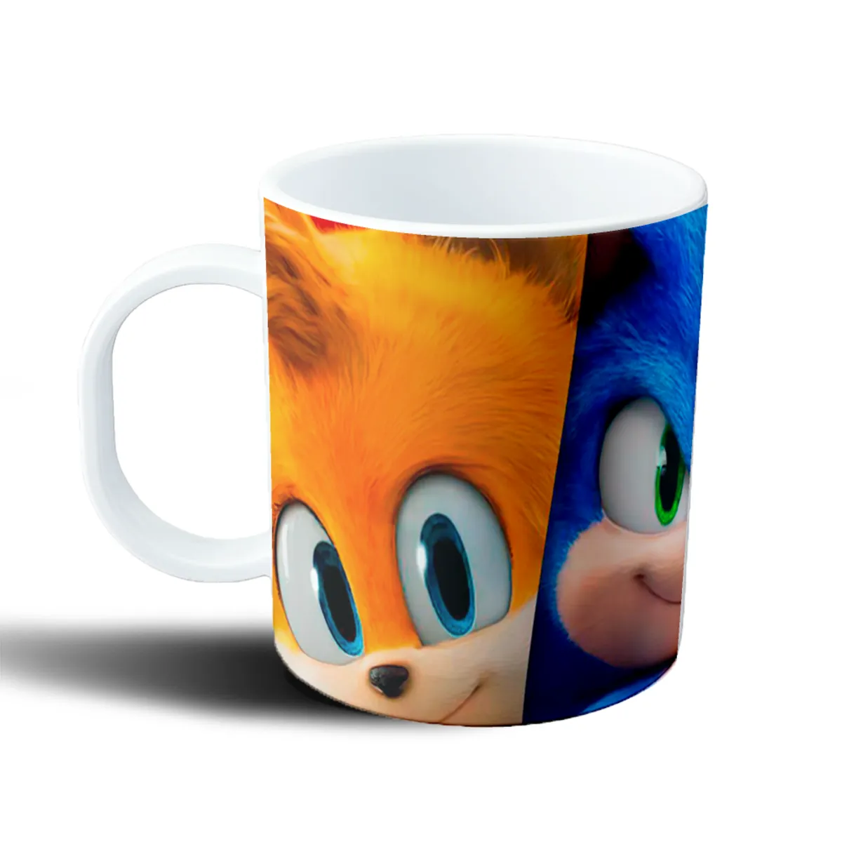 Taza de Plástico Sonic Primer Plano - vista 2