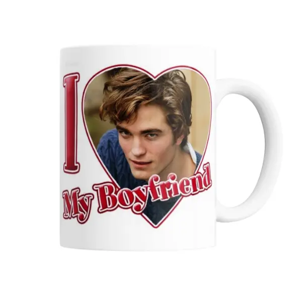 Taza de Cerámica Crepúsculo I Love My Boyfriend Edward
