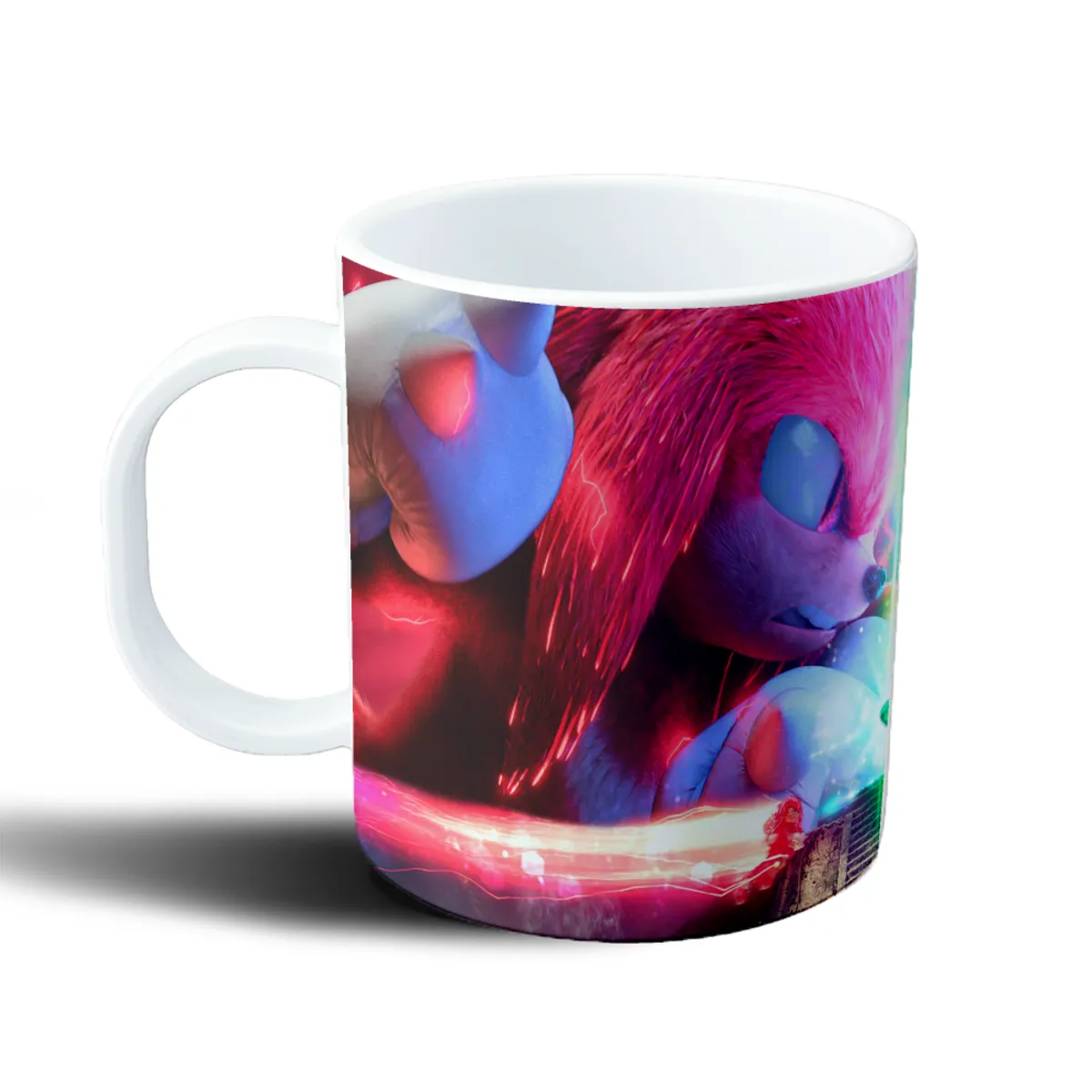 Taza de Plástico Sonic y Knuckles Esmeralda Caos - vista 2