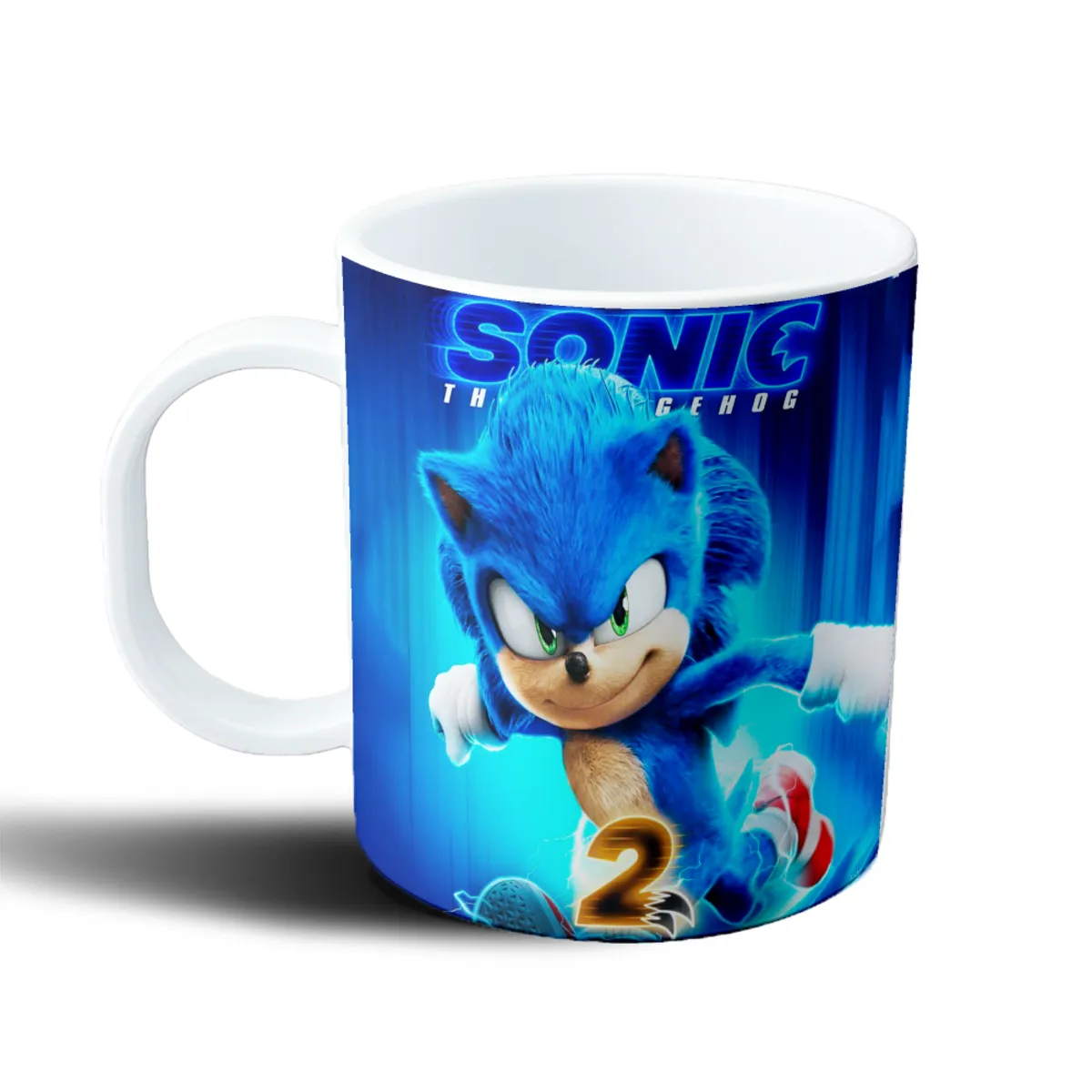 Taza de Plástico Sonic 2 La Película - vista 2