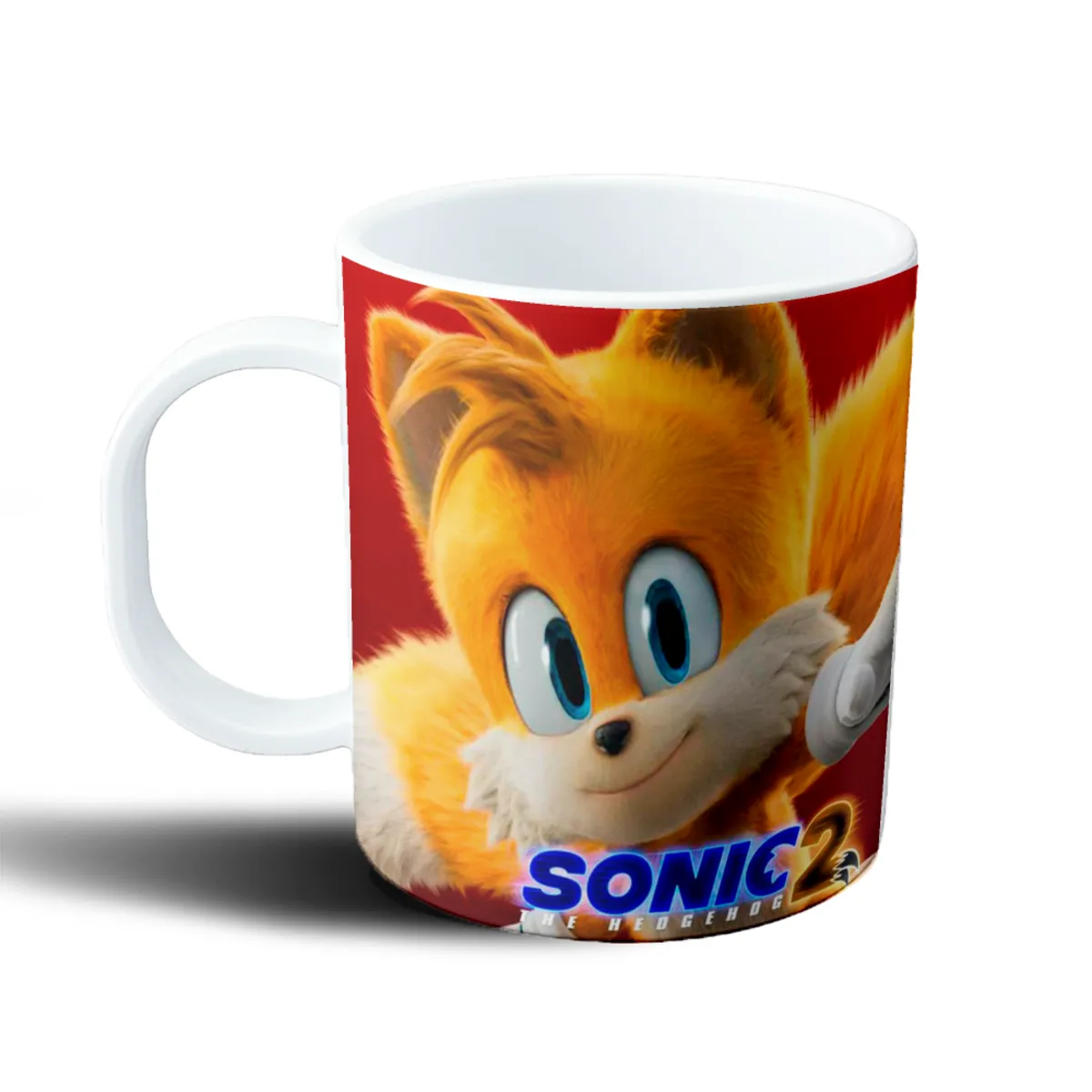 Taza de Plástico Sonic Tails Sonic 2 Película - vista 2