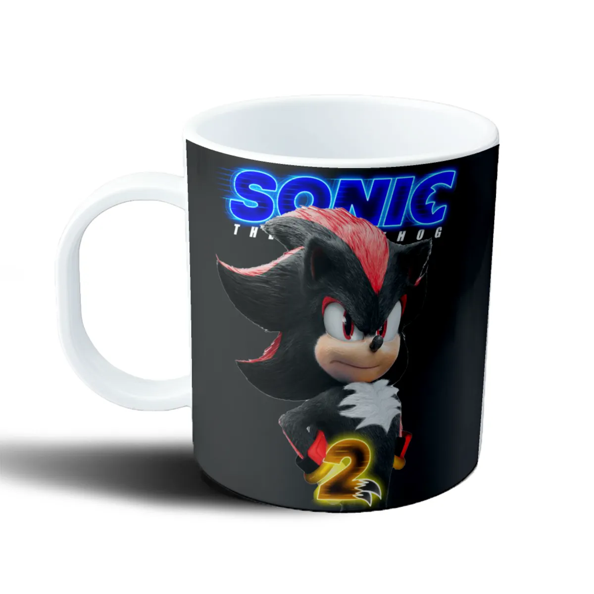Taza de Plástico Sonic Shadow Película 2 - vista 2