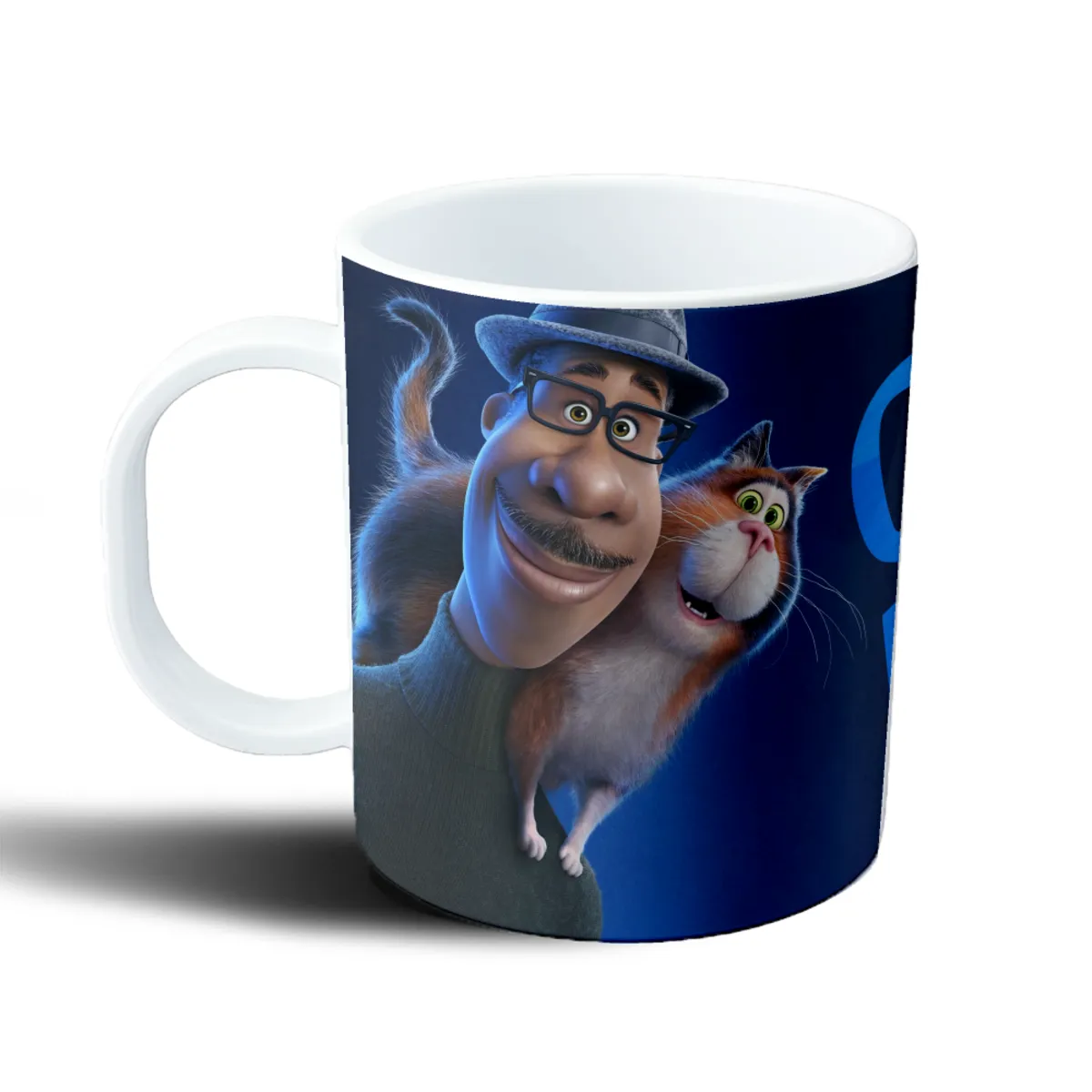 Taza de Plástico Soul Joe Gardner y Mr. Mittens - vista 2