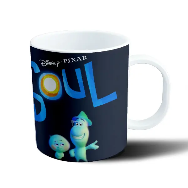 Taza de Plástico Soul Joe Gardner y Mr. Mittens